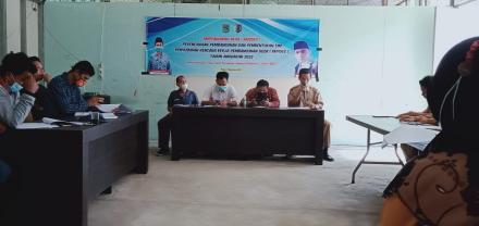 Musdes Pembentukan Tim Penyunsunan RKPDes Desa Sama Guna Tahun 2022